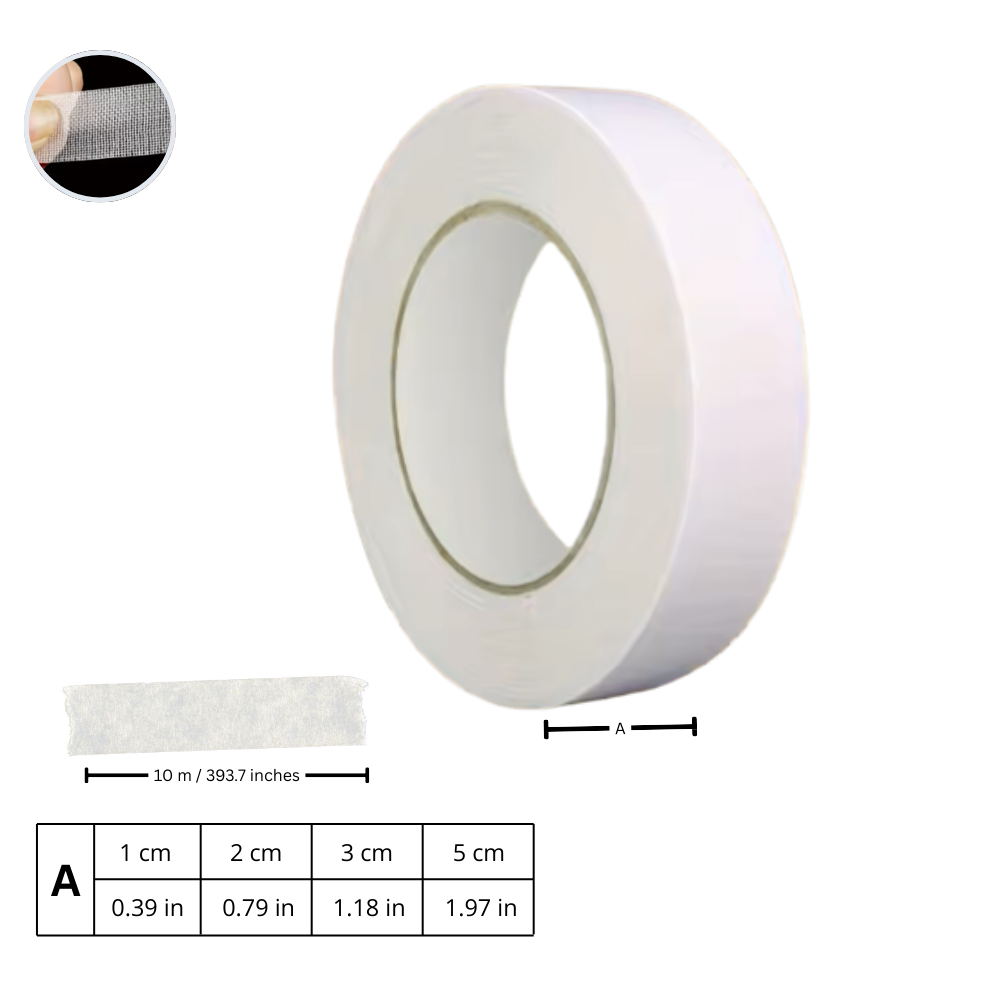 Dubbelsidigt starkt tygklistret - Ozerty