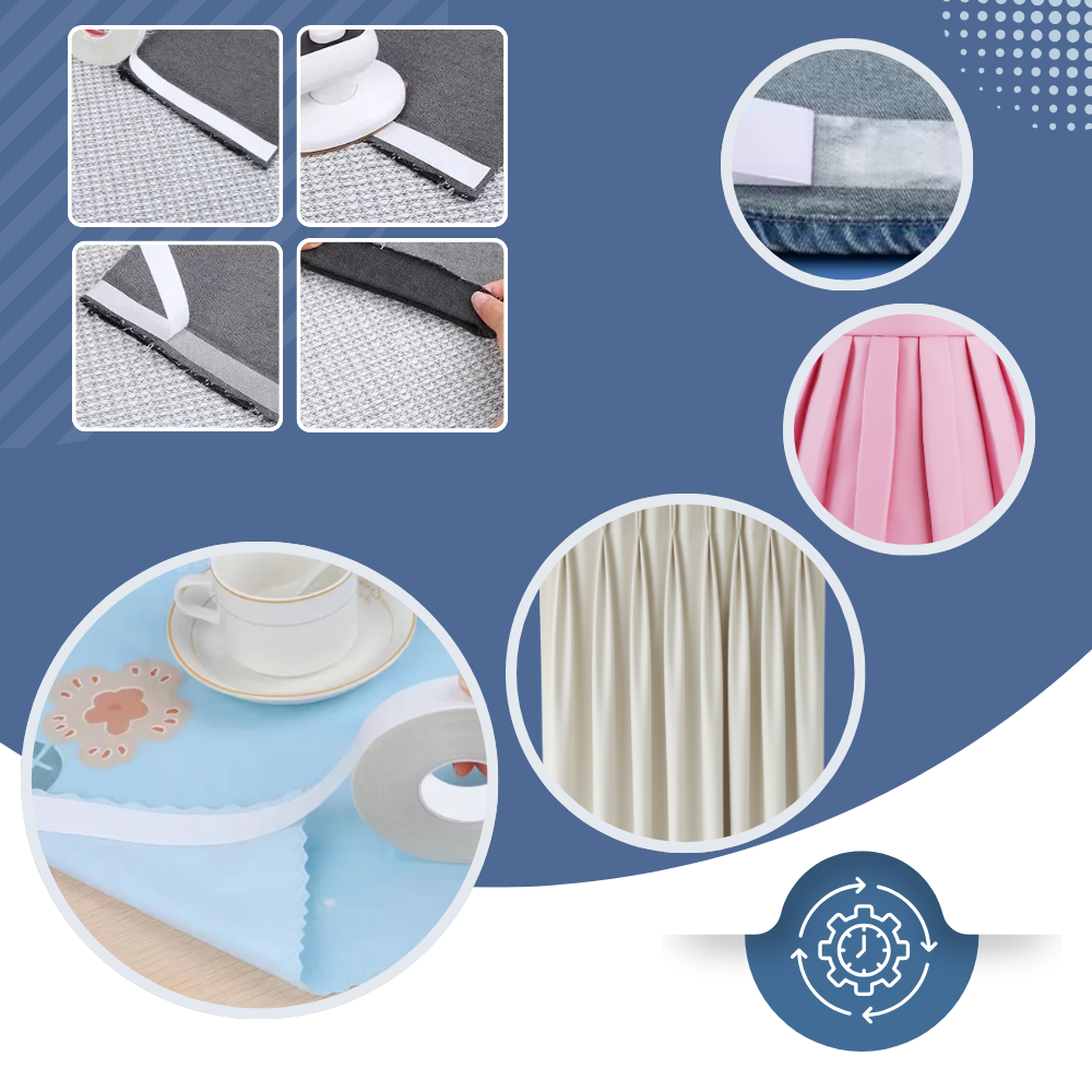 Dubbelsidigt starkt tygklistret - Ozerty