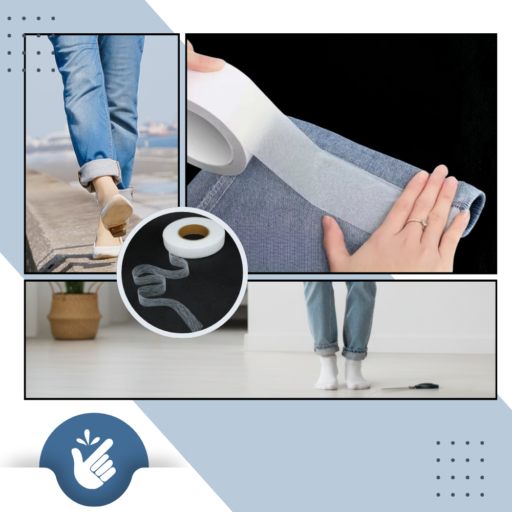 Dubbelsidigt starkt tygklistret - Ozerty