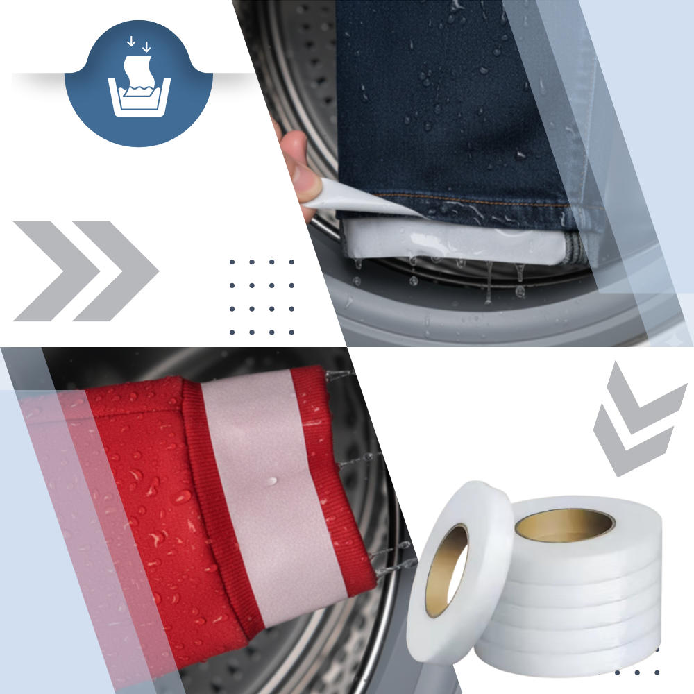 Dubbelsidigt starkt tygklistret - Ozerty