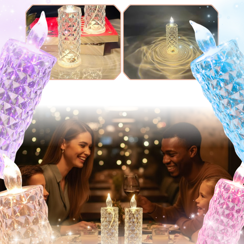 Kristalljuslykta utan låga - Ozerty