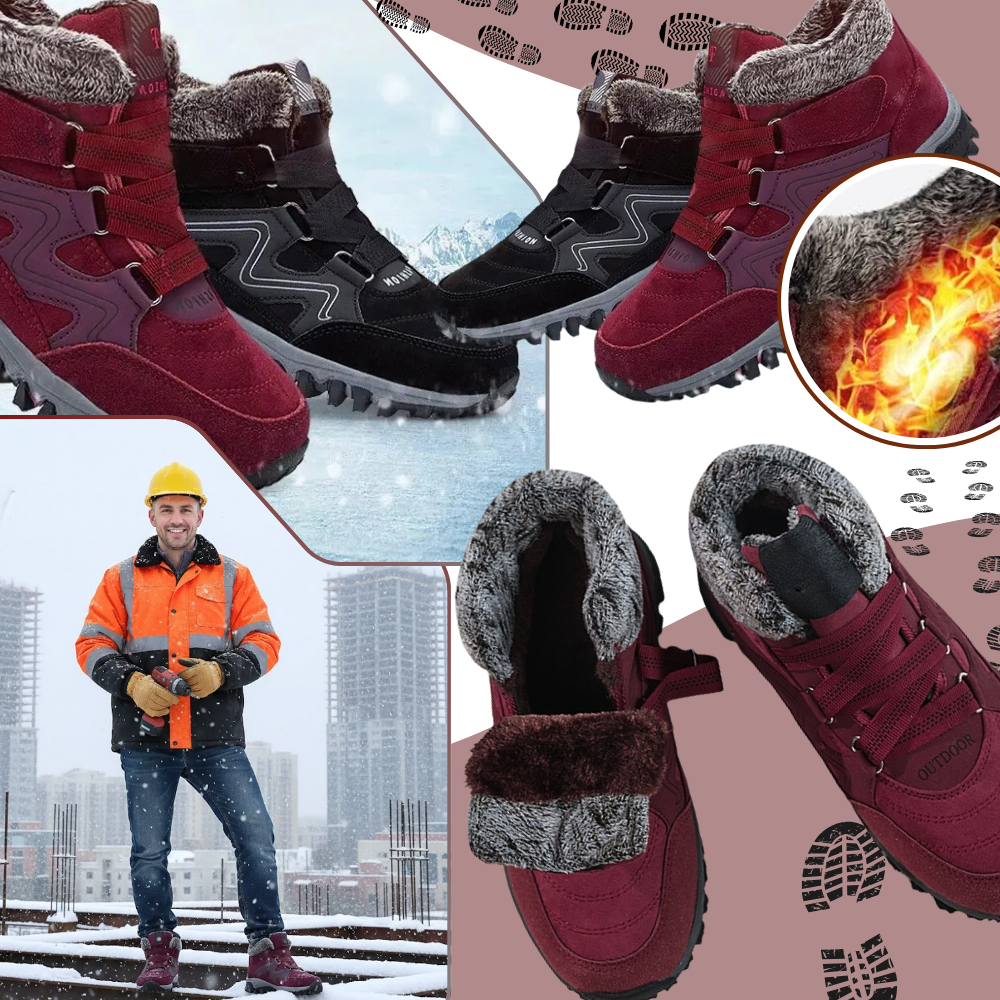 Fleecefodrade varma vinterskor - Ozerty