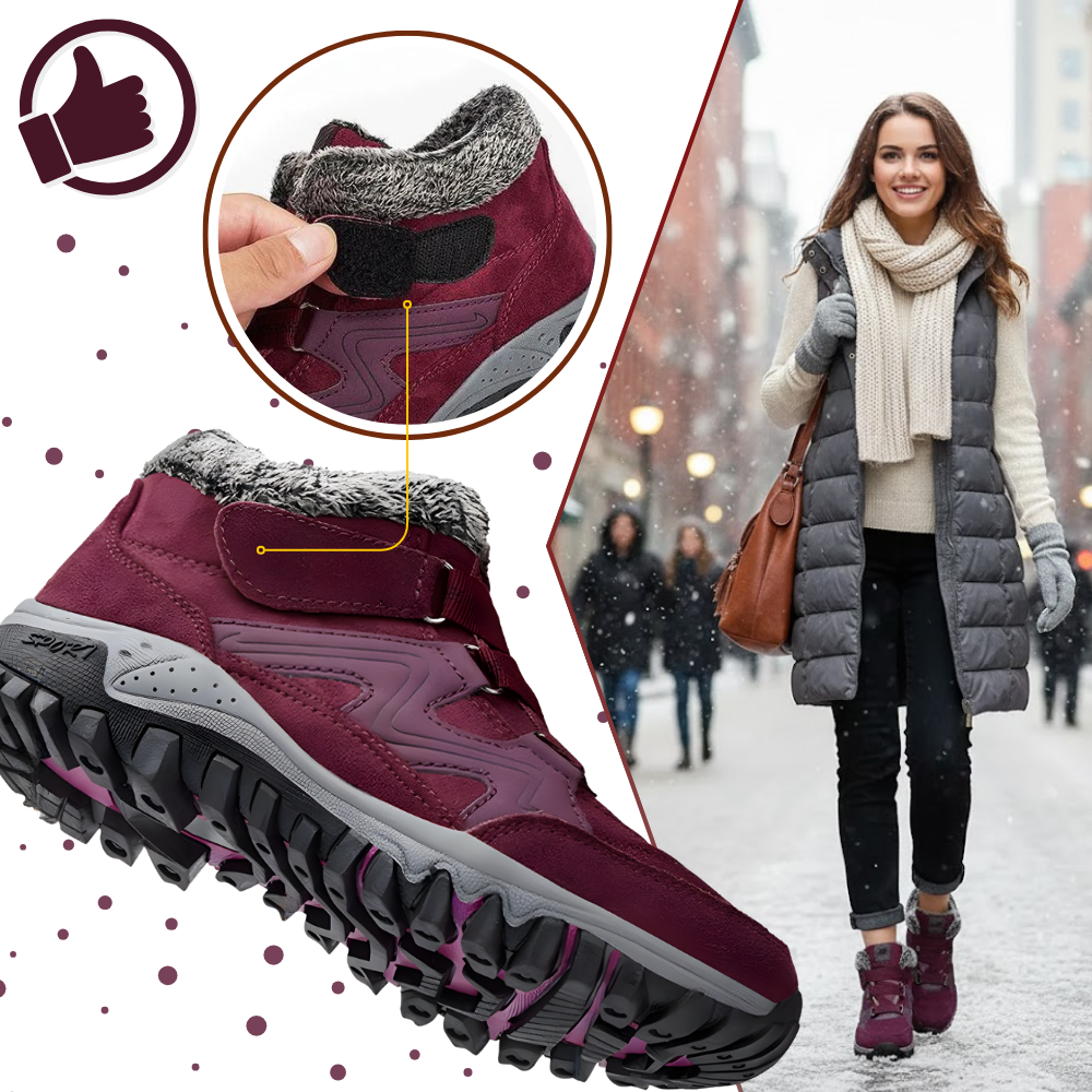 Fleecefodrade varma vinterskor - Ozerty