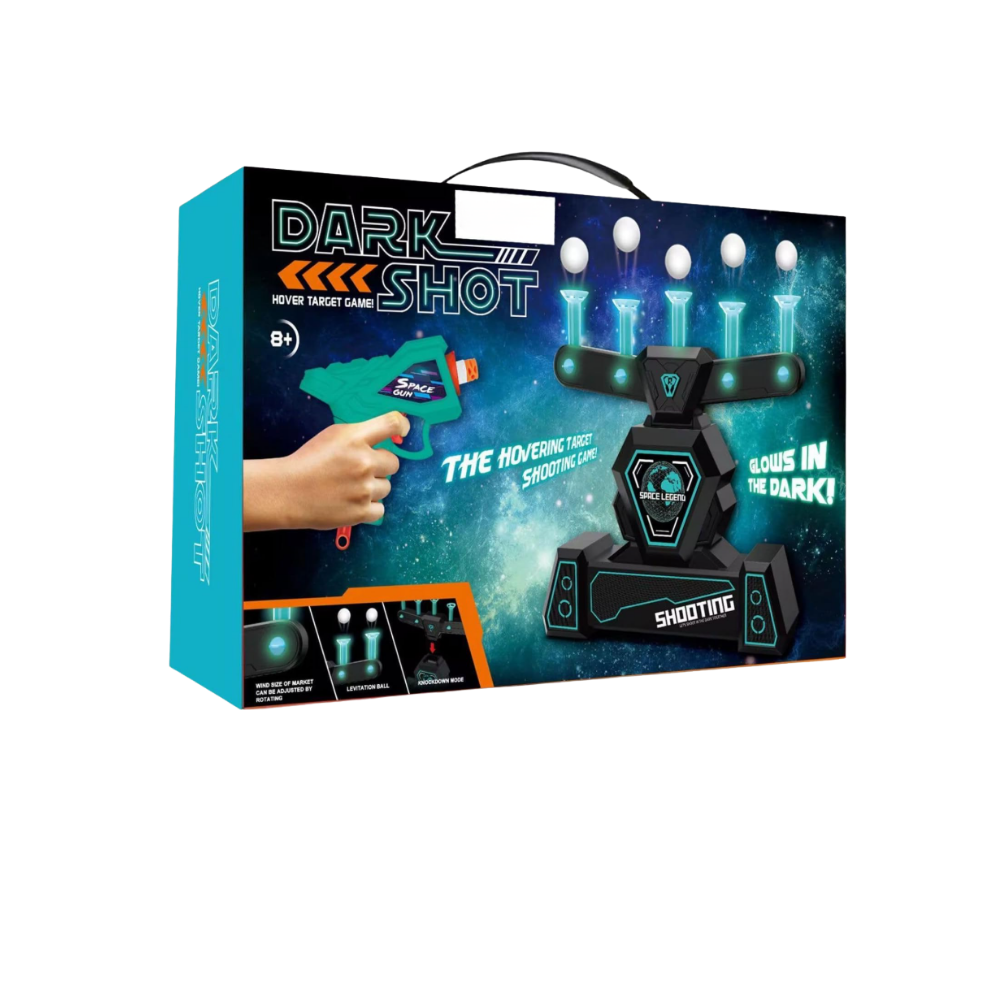 Självlysande målskjutningsleksak -Himmelsblått sken - Ozerty