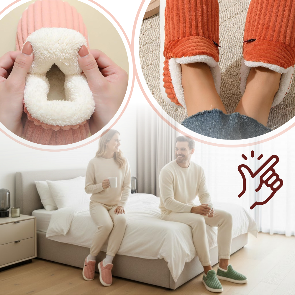 Fluffiga plyschtofflor - Ozerty