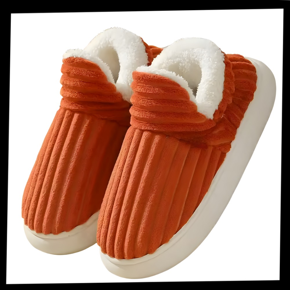 Fluffiga plyschtofflor - Ozerty