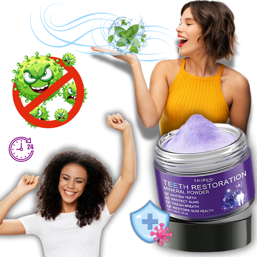 Fresh Boost Lila Tandblekning - Ozerty