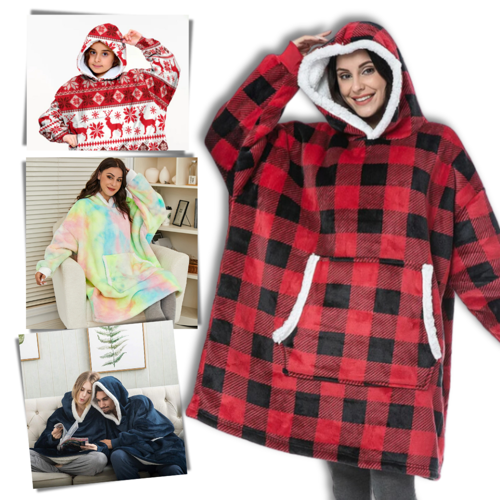 Giant Felt Hoodie