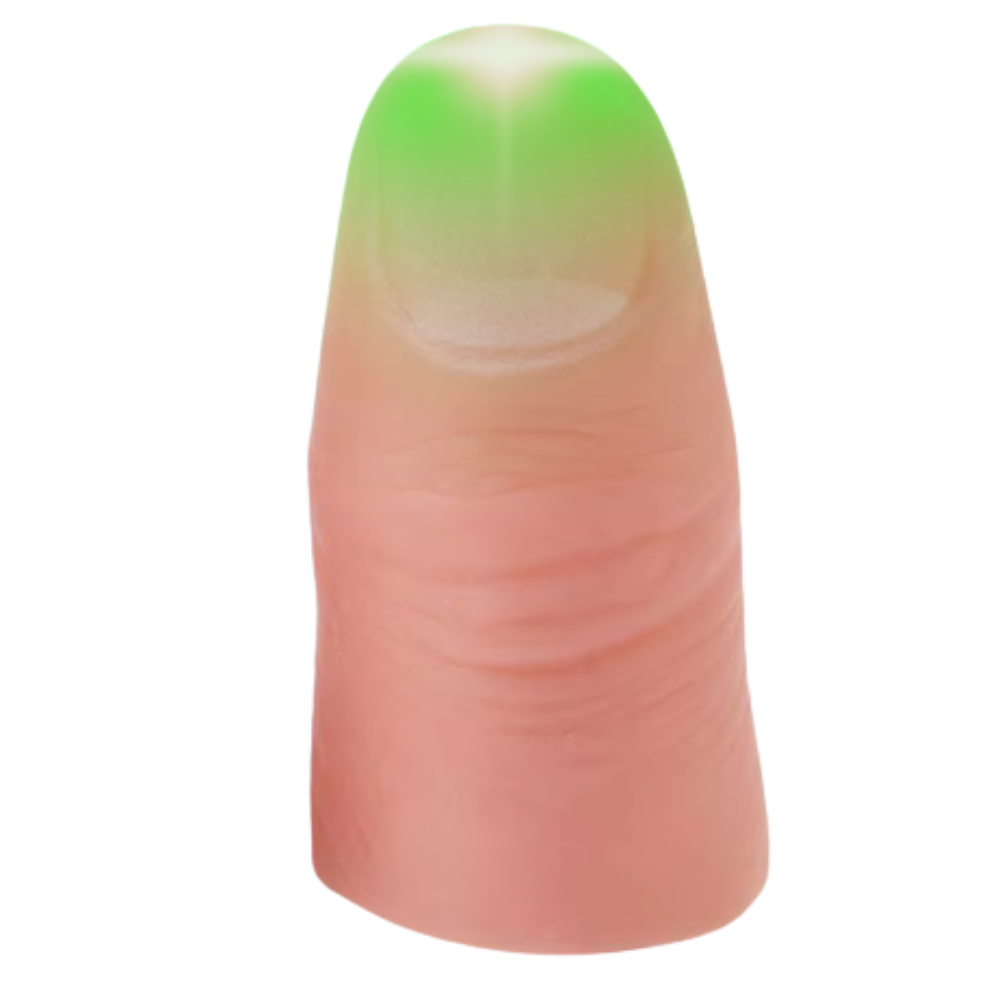 Magiskt lysande tumme -Grön - Ozerty