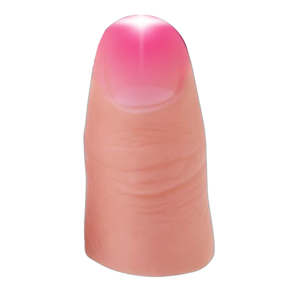 Magiskt lysande tumme -Rosa - Ozerty