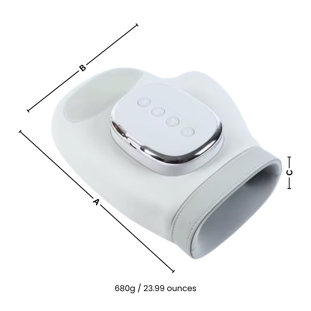 Massagehandske med värmekompression - Ozerty