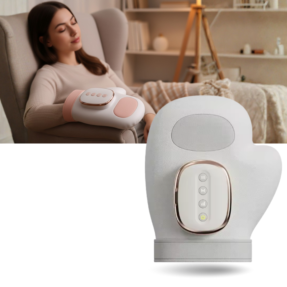 Massagehandske med värmekompression - Ozerty