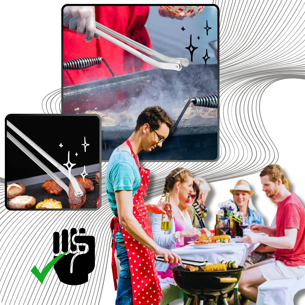 Värmebeständiga grilltänger - Ozerty