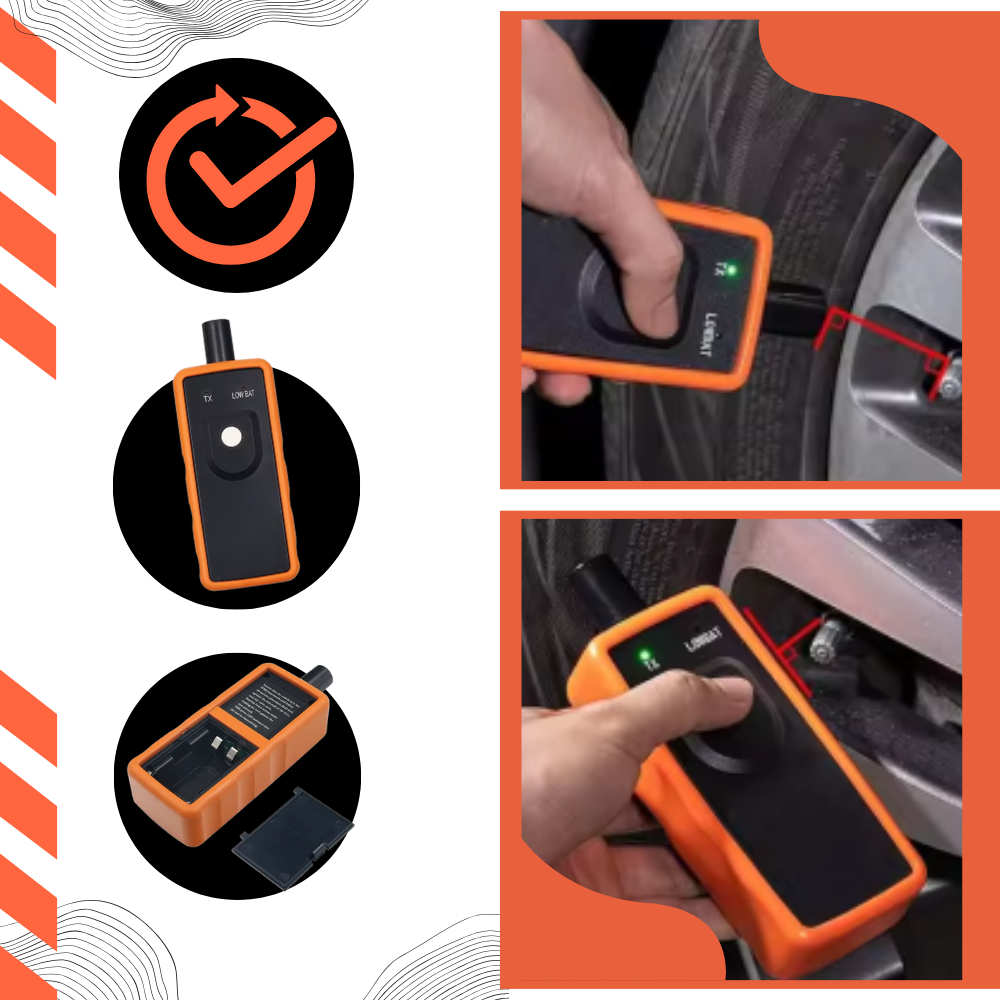 Högprecisionsverktyg för omprogrammering av TPMS - Ozerty