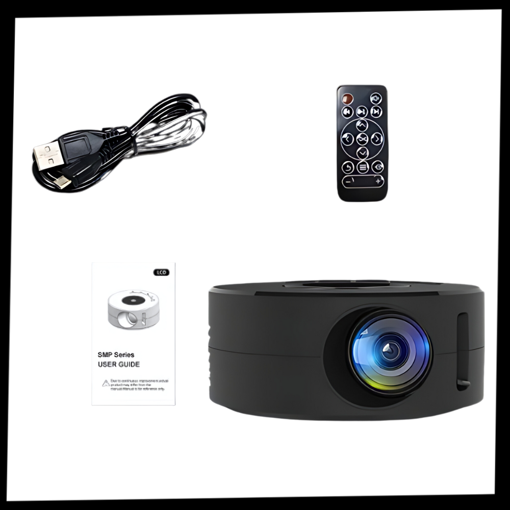 Högupplöst mini filmprojektor - Ozerty