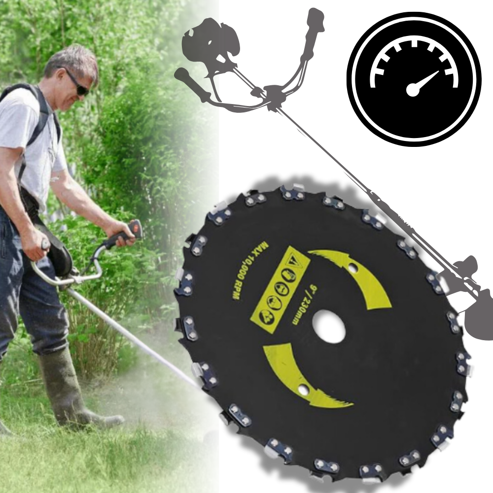 Ståltrimmer med högt varvtal - Ozerty