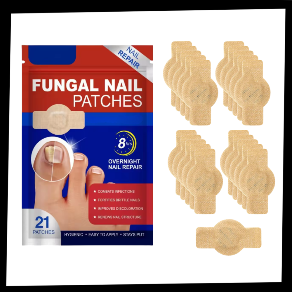 Fuktgivande hydrogel-nagelplåster - Ozerty