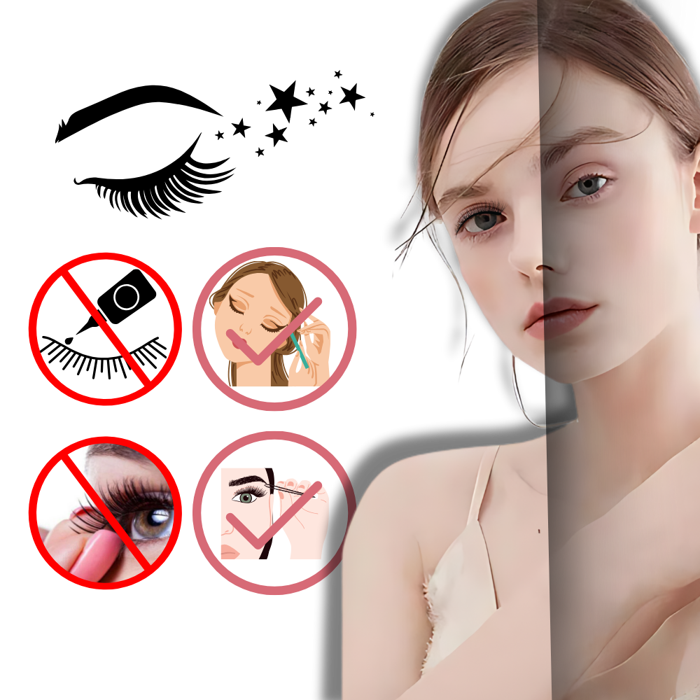 Allergivänliga ögonfransar utan lim - Ozerty