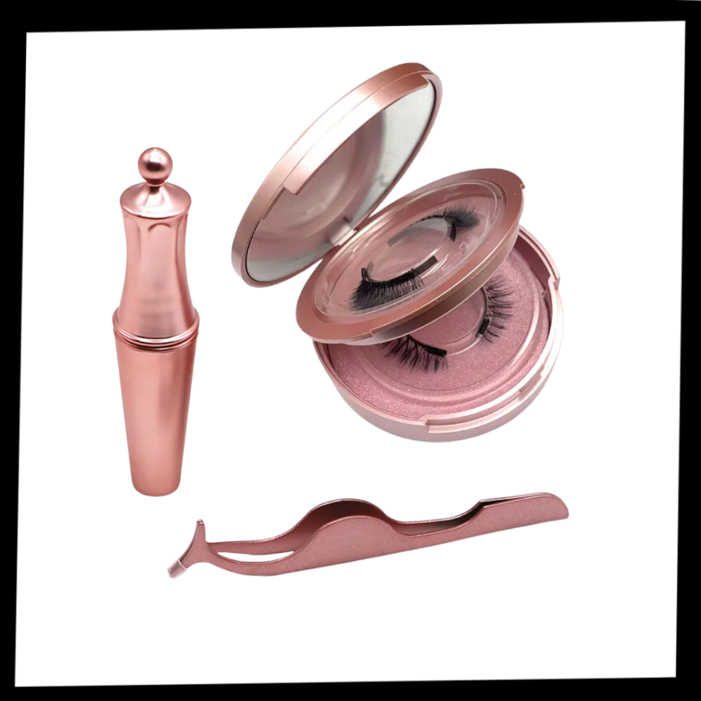 Allergivänliga ögonfransar utan lim - Ozerty