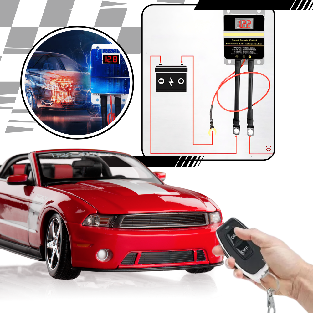 IgnitionSafe Avstängning Fjärrkontroll - Ozerty