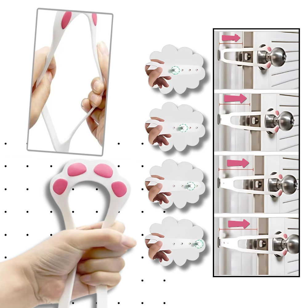 Innovativ dörrspärr för katter - Ozerty