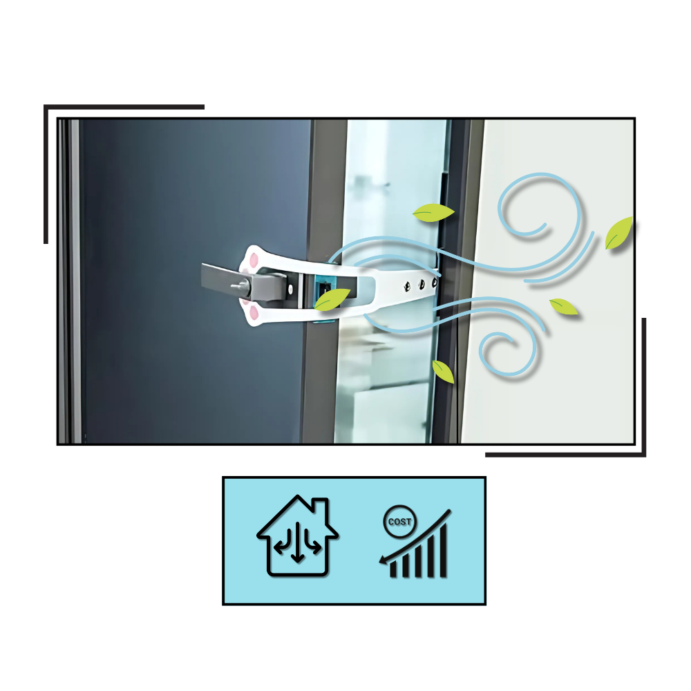 Innovativ dörrspärr för katter - Ozerty