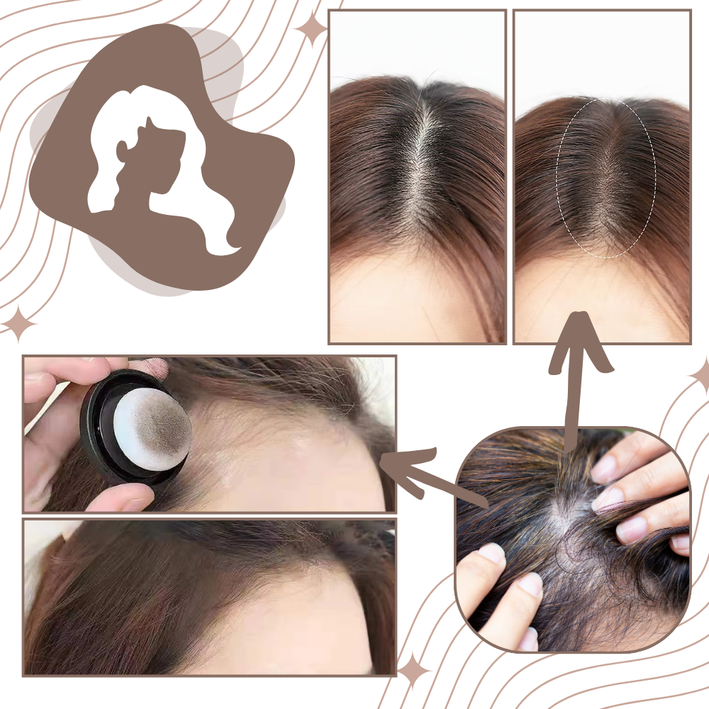 Root touch-up puder för utväxt - Ozerty