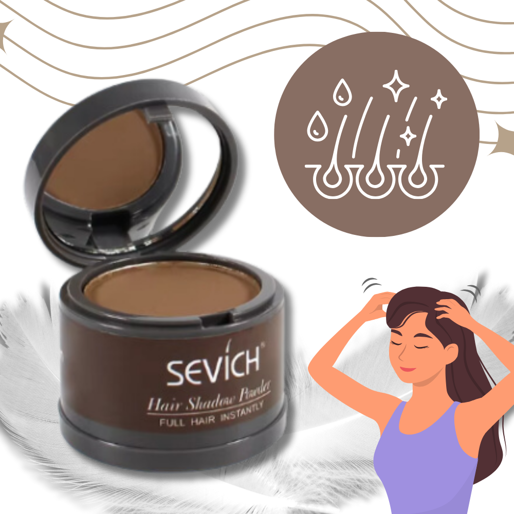 Root touch-up puder för utväxt - Ozerty