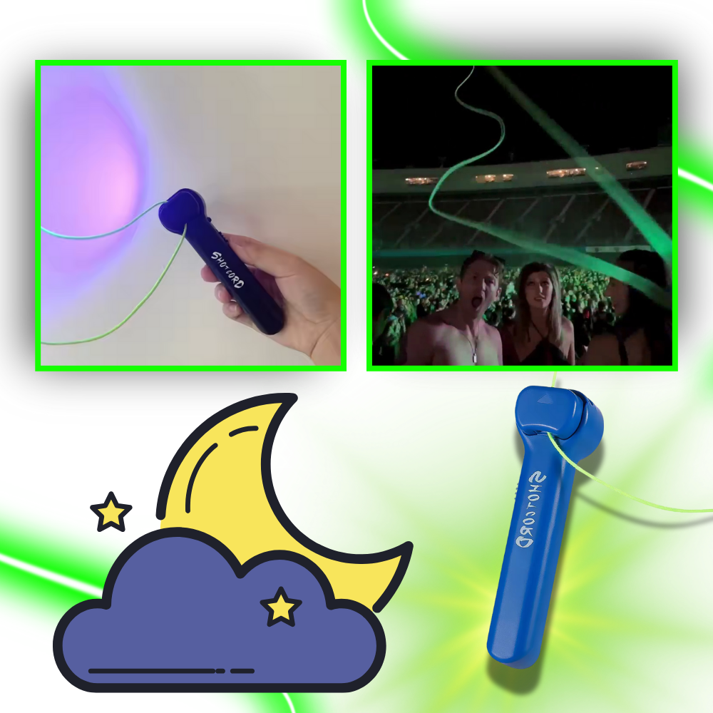 Interaktiv lasso leksak med ljusslinga - Ozerty