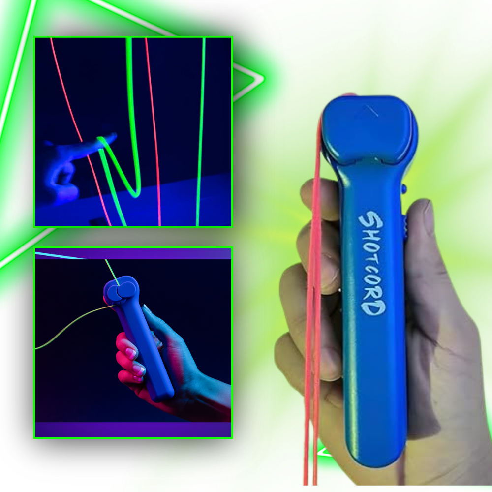 Interaktiv lasso leksak med ljusslinga - Ozerty