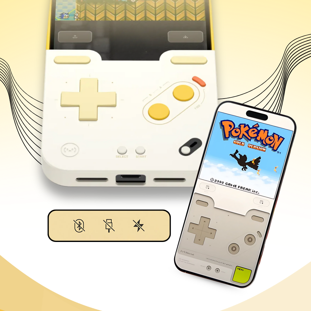 Iphone RetroCore Spelkonsol Fodral - Ozerty