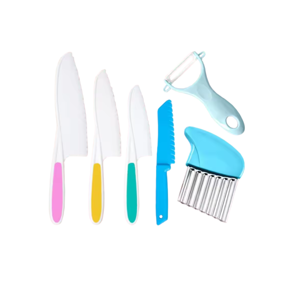 Barnvänligt köksredskapsset -Blå - Ozerty