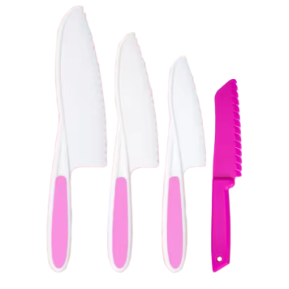 Barnvänligt köksredskapsset -Rosa - Ozerty