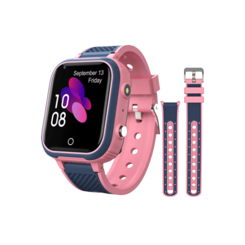 Smart övervakningsklocka för barn -Rosa - Ozerty
