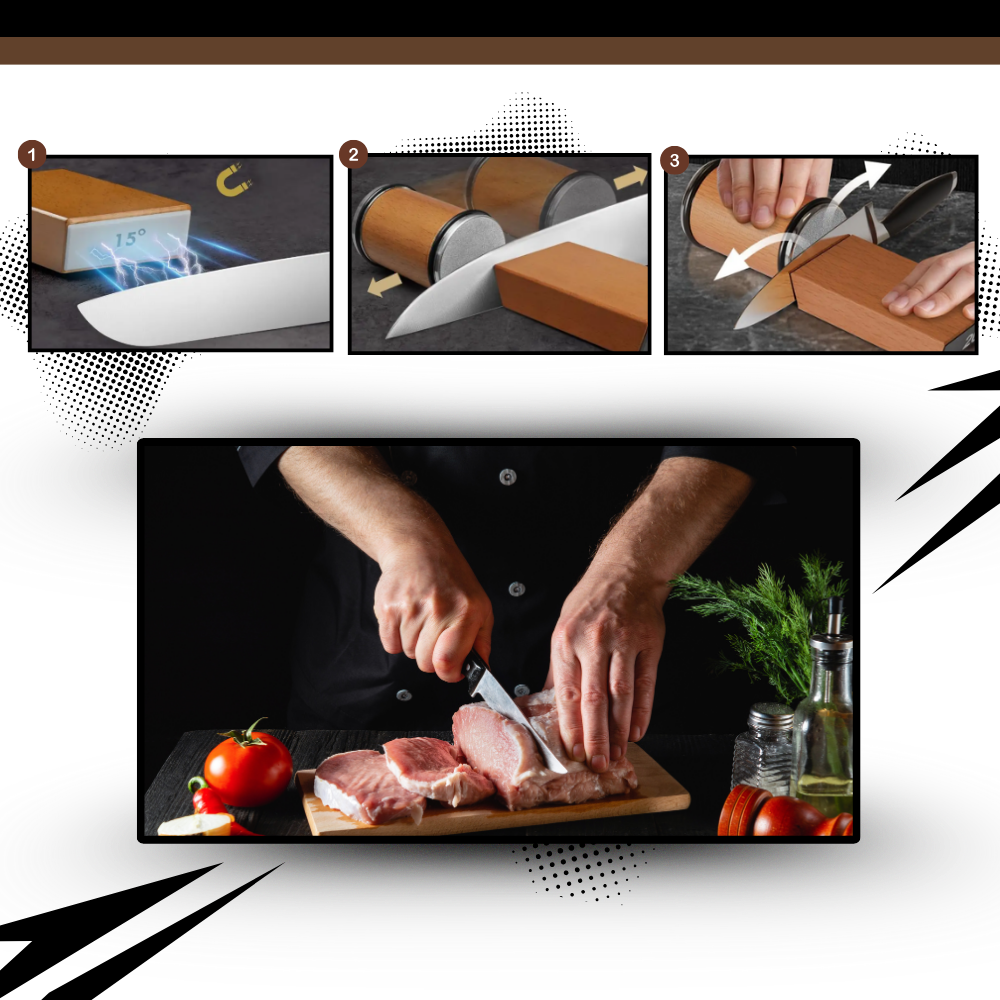 KnifeGlide precisionsvässare - Ozerty
