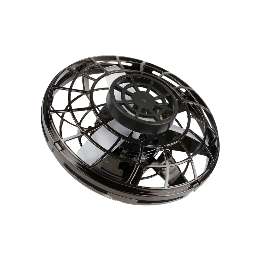 Släpp Loss Det Roliga UFO Minidrönare Spinner -Svart - Ozerty