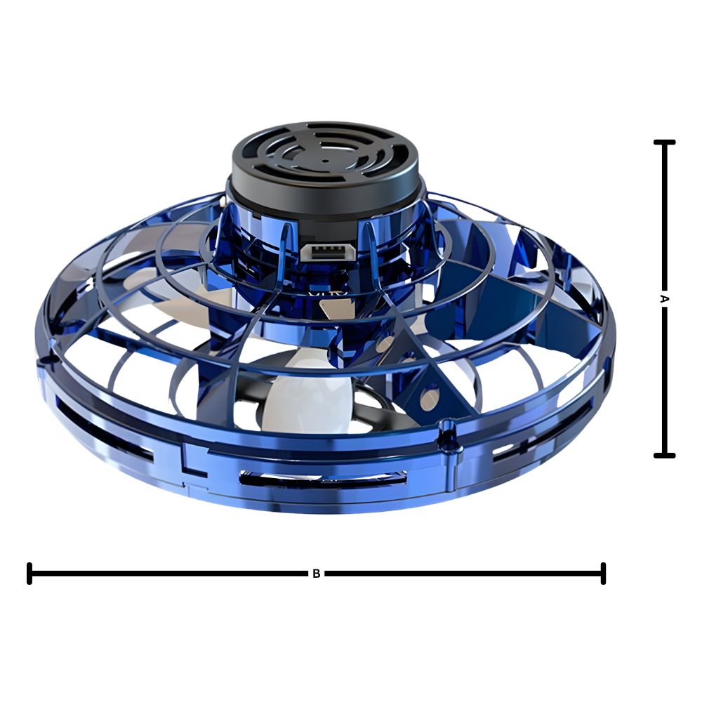 Släpp Loss Det Roliga UFO Minidrönare Spinner - Ozerty