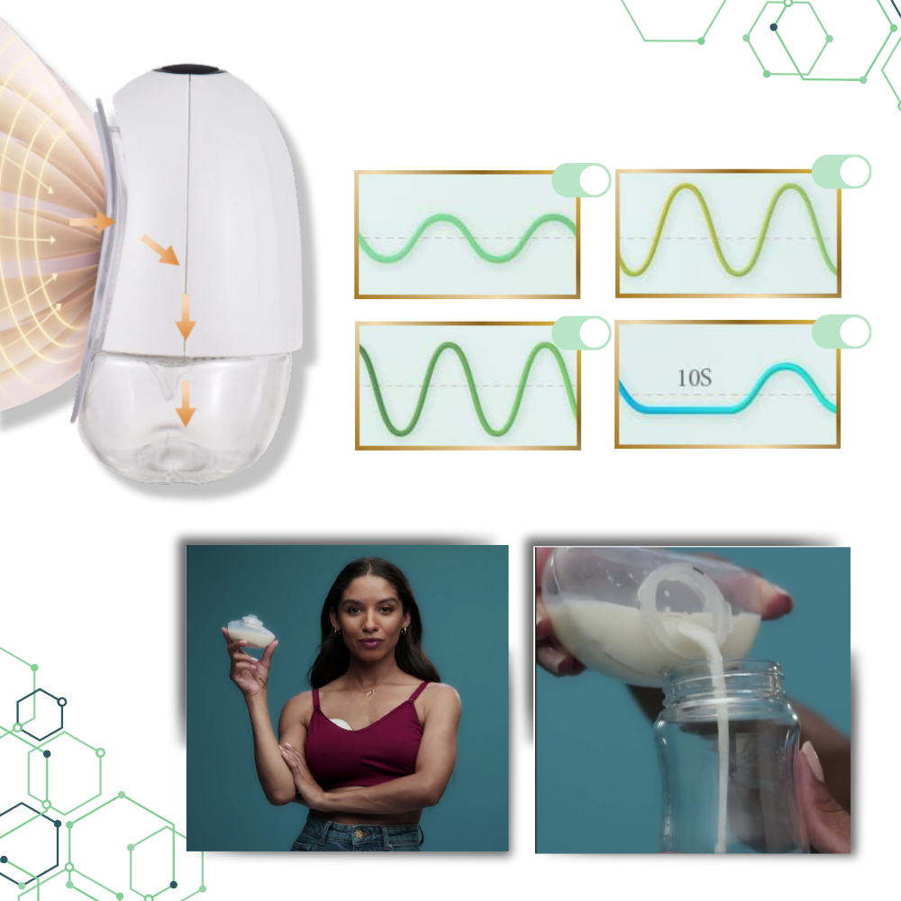 Elektrisk bröstpump med läckageskydd - Ozerty