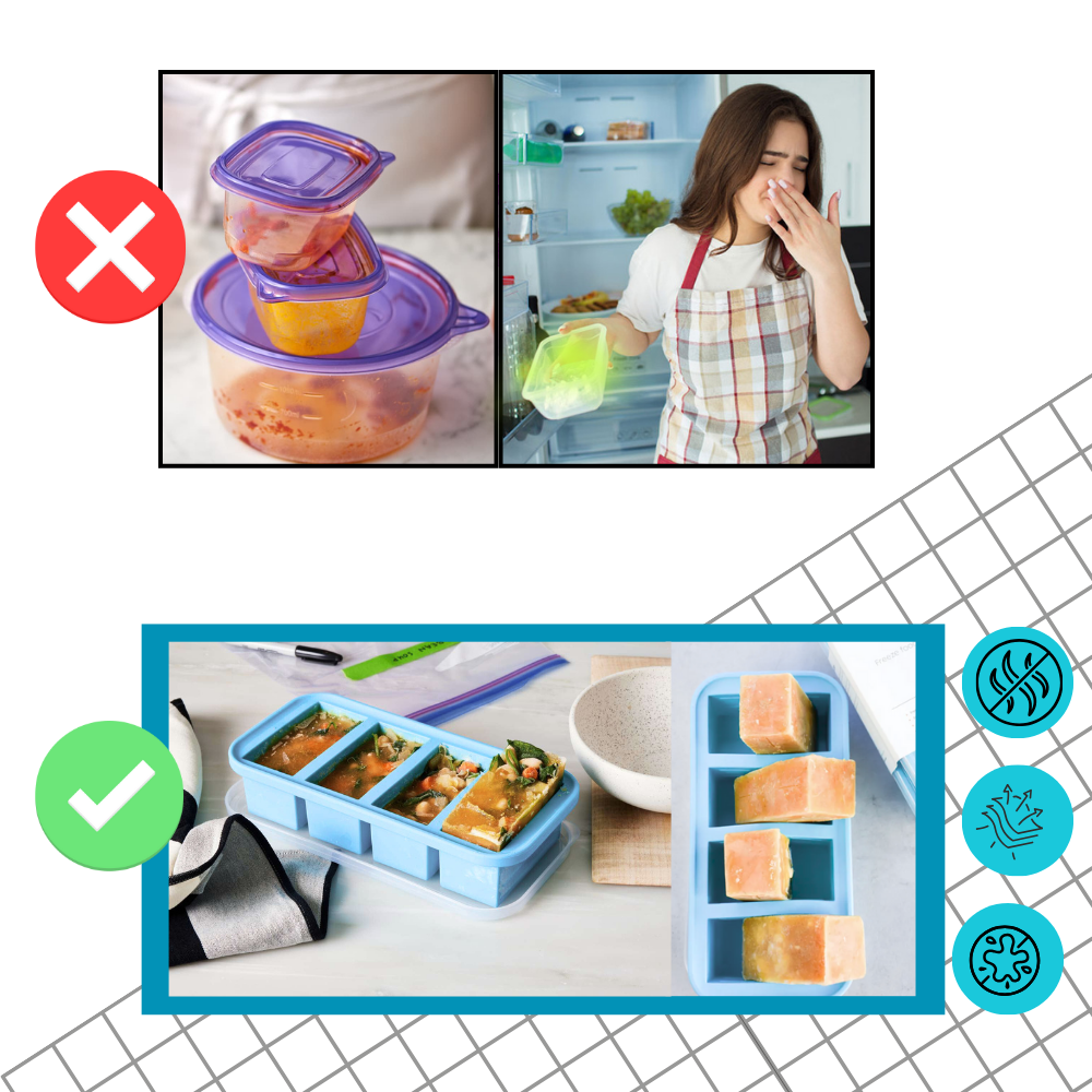 Isform med läckssäkert lock - Ozerty