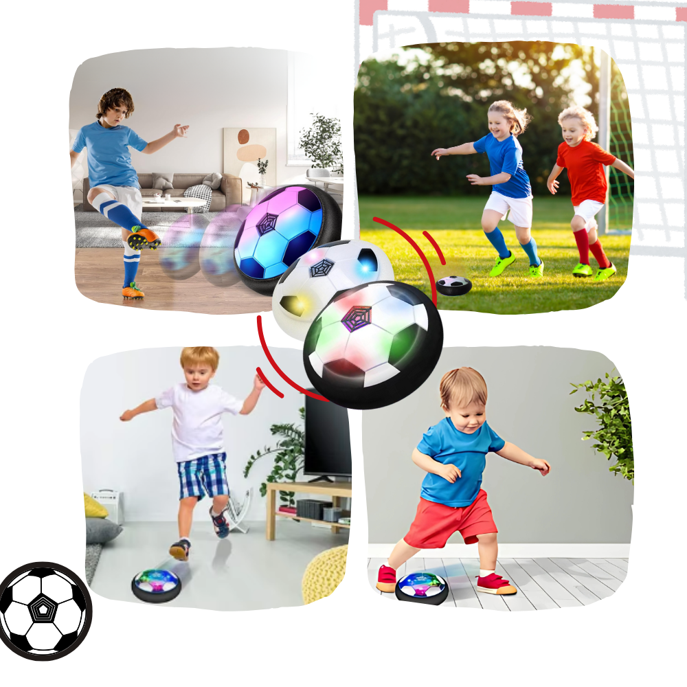 Hover Ball med LED-belysning - Ozerty