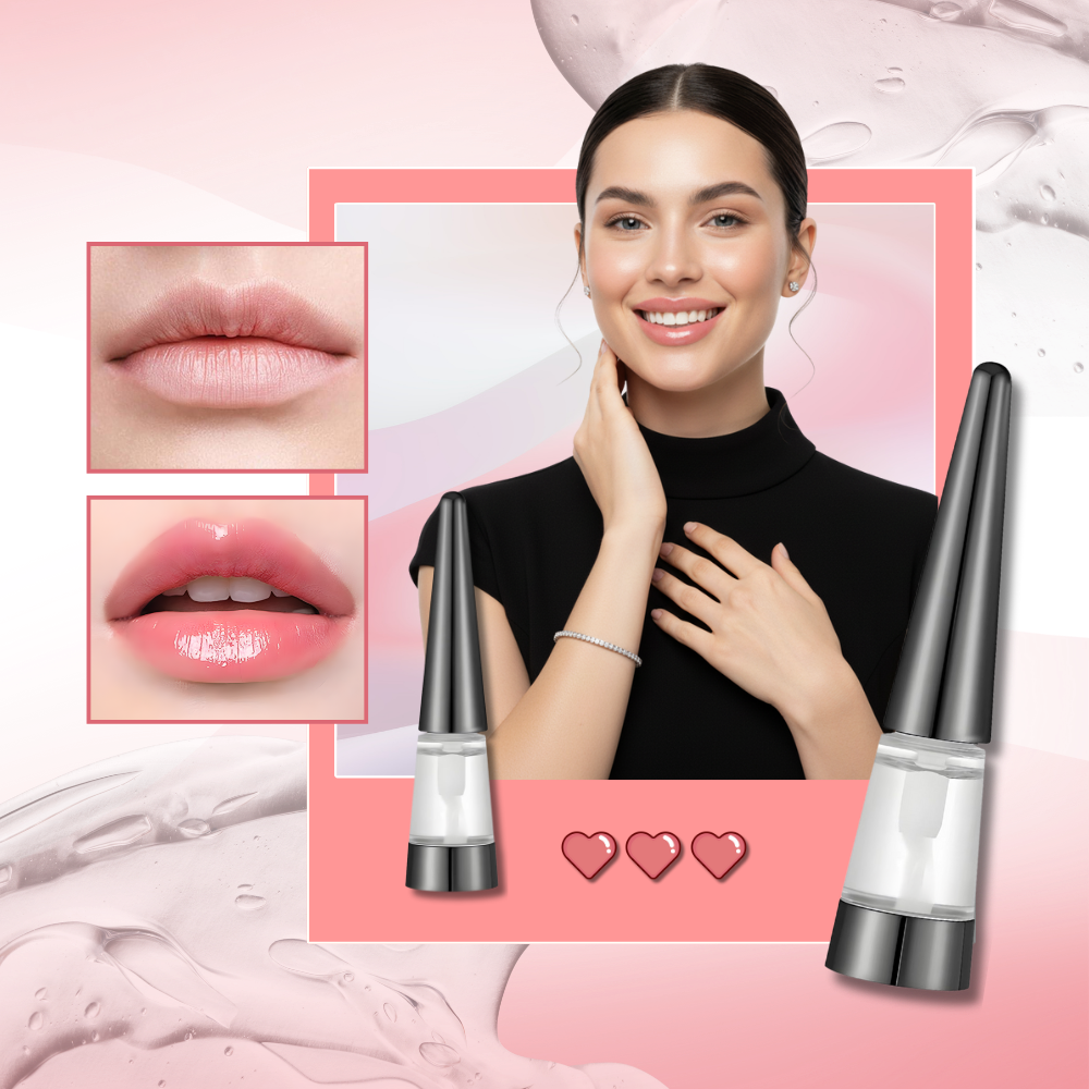 Lyxkollektion med volymgivande och återfuktande läppglans - Ozerty