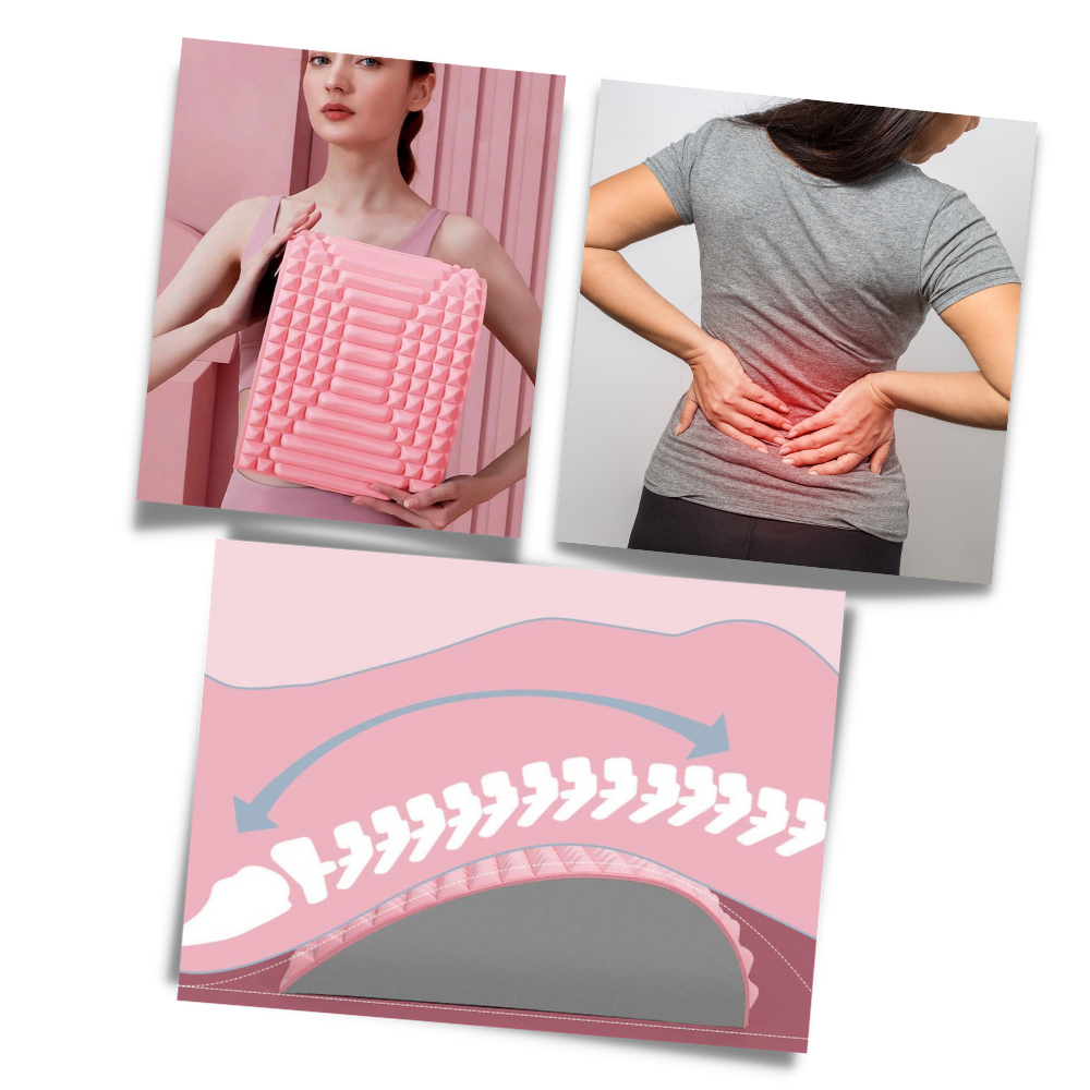 Stödkudde för ländrygg och halsrygg - Ozerty