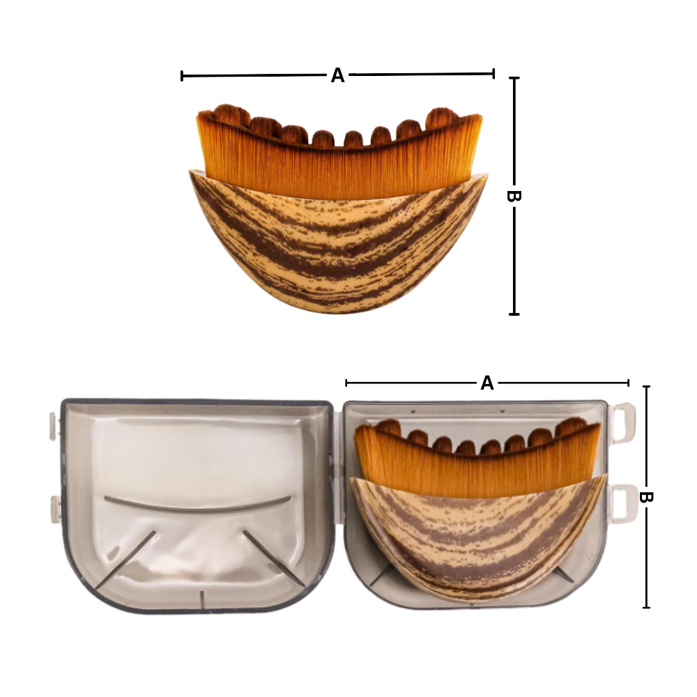 Ansiktsborste för lymfdränage - Ozerty