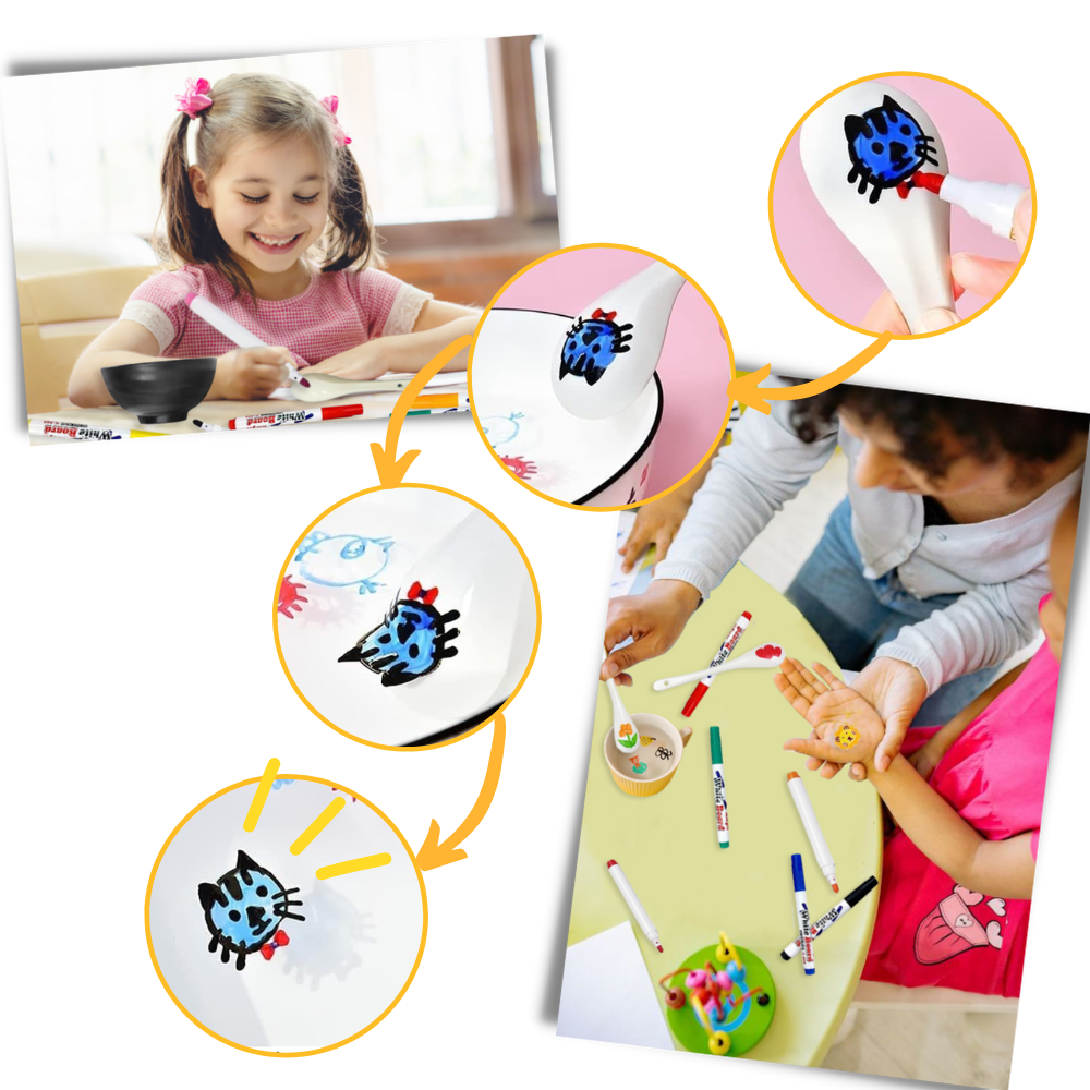 Set med magiska vattenpennor - Ozerty