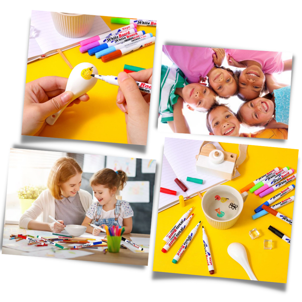 Set med magiska vattenpennor - Ozerty