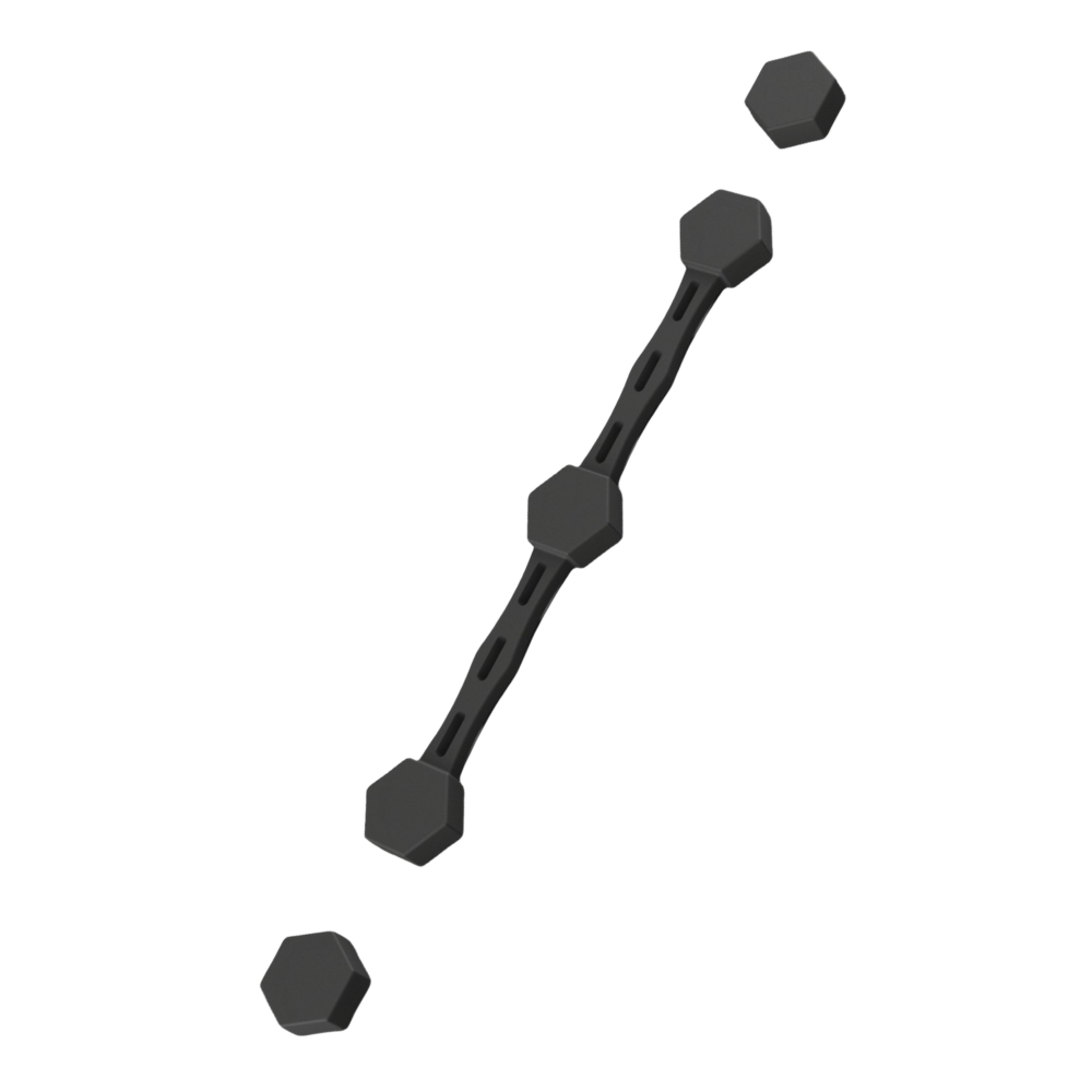 Magnetiskt fäste för bakplåtspapper till airfryer -Svart - Ozerty