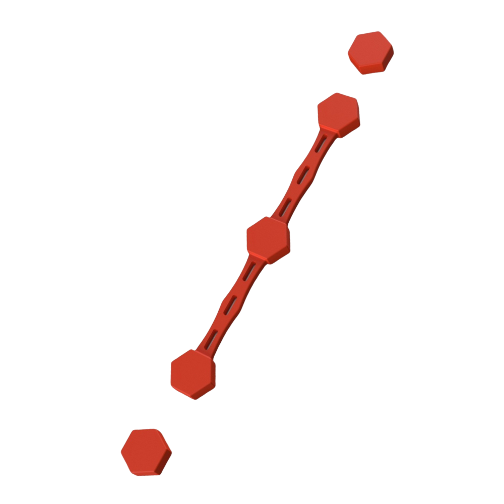 Magnetiskt fäste för bakplåtspapper till airfryer -Röd - Ozerty