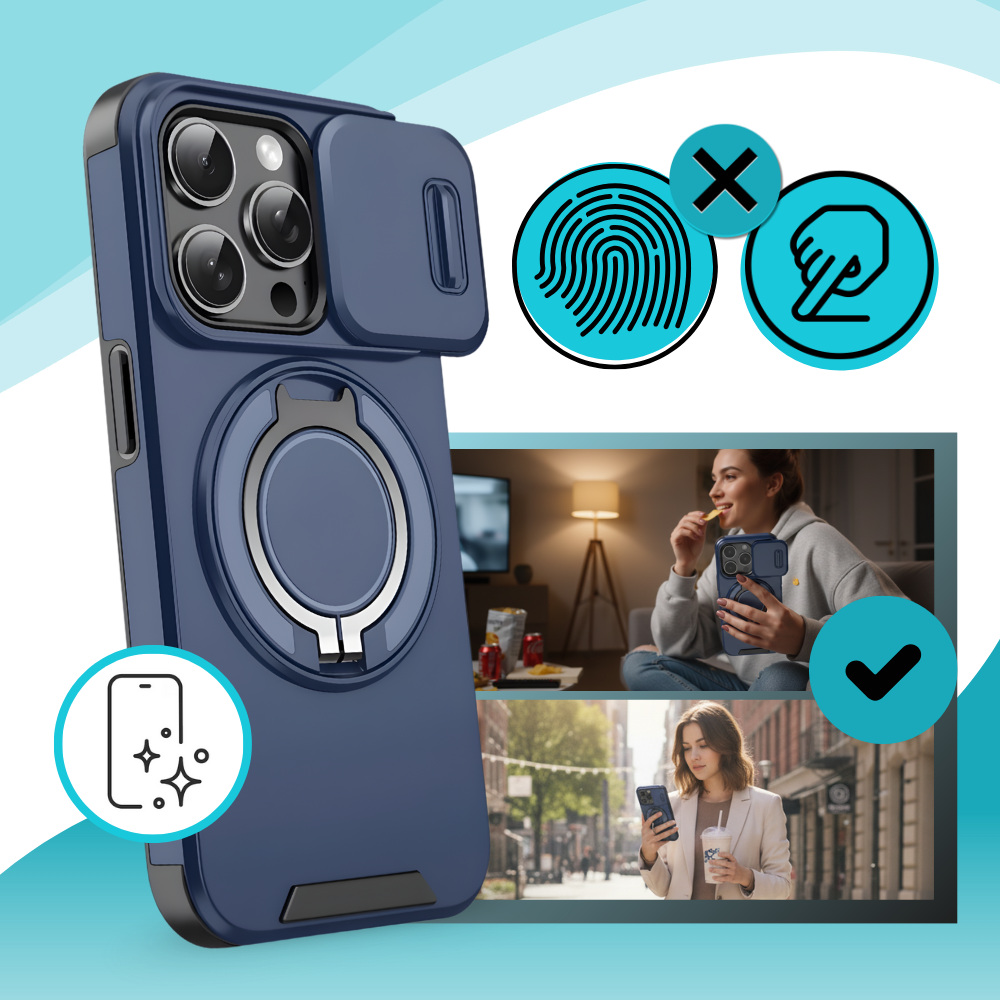 Magnetiskt skyddande iPhone-skal - Ozerty