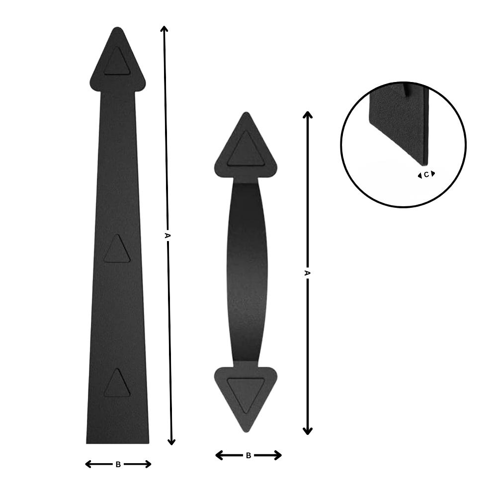 Magnetiskt dörrdekorationskit - Ozerty