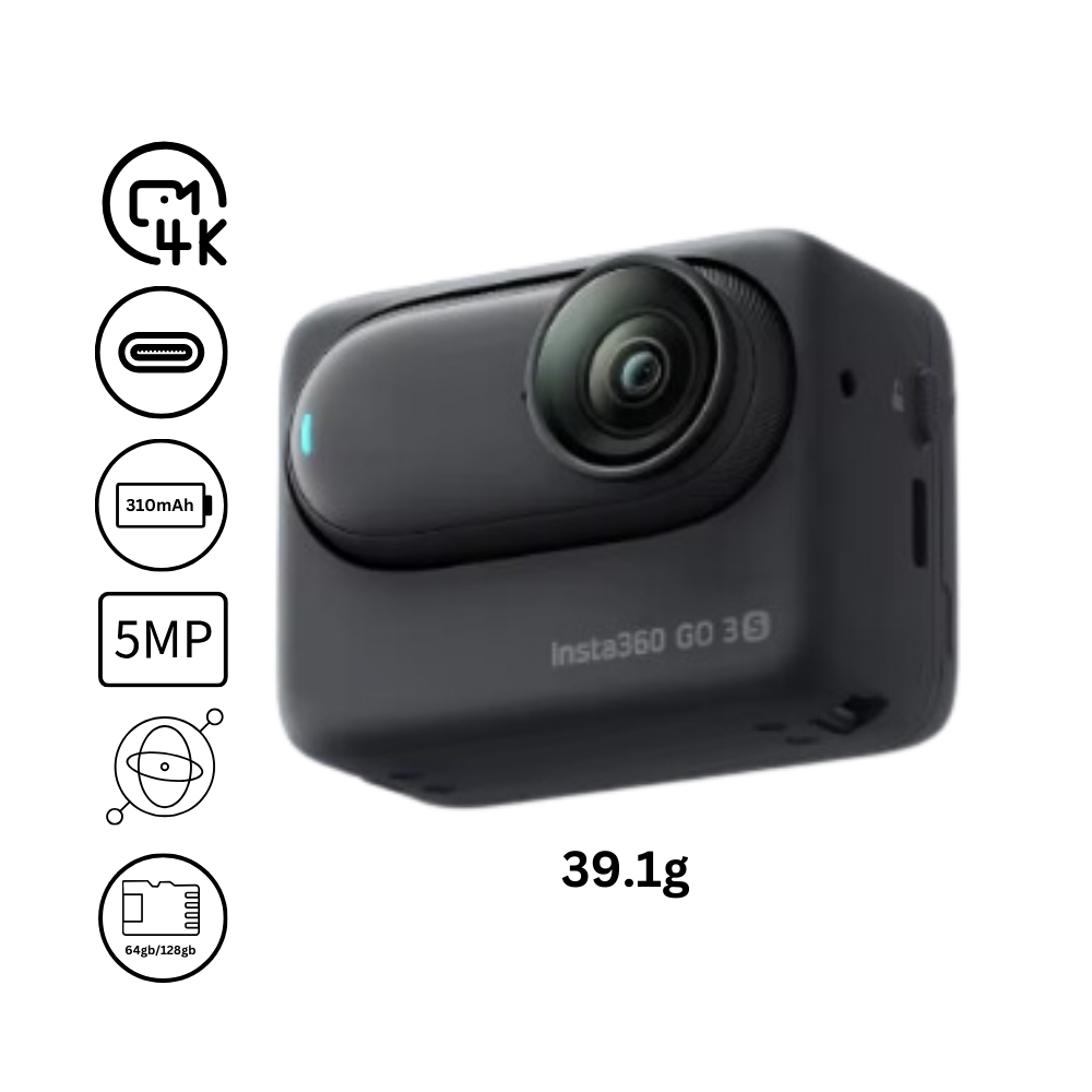 Magnetisk montering Insta 360 handsfree-kamera - Ozerty